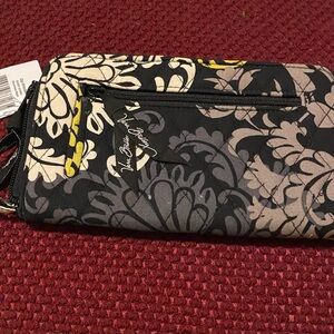 Vera Bradley Black and Yellow Women's Bag